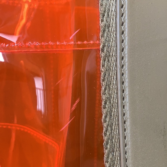 Tory Burch Leather Trim PVC Tote - Picture 13 of 15